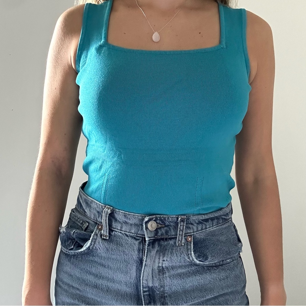 Madison Studio Square Neck Tank Top